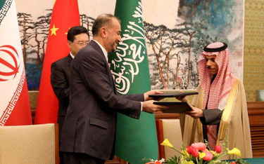 Spotkanie szefów MSZ Iranu i Arabii Saudyjskiej w Pekinie