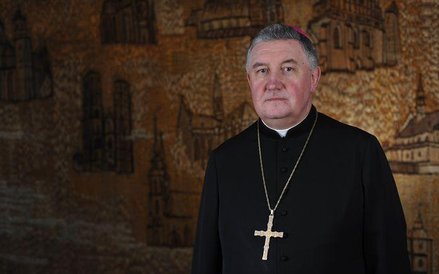 Bp Romuald Kamiński, koadiutor diecezji warszawsko-praskiej.