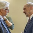 Zdymisjonowani szefowie resortów dyplomacji i obrony narodowej - Witold Waszczykowski i Antoni Macie