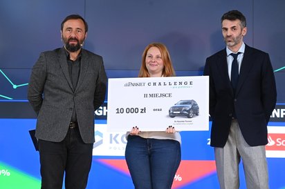 Nagroda za drugie miejsce przypadła Justynie Banasiak