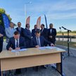 Podpisanie umowy na projekt A2 do granicy z Białorusią 6 IX 21