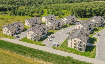 Osiedle Na Wzgórzach w Zawadzie pod Krakowem. Można tam kupić mieszkania spełniające kryteria „Rodzi