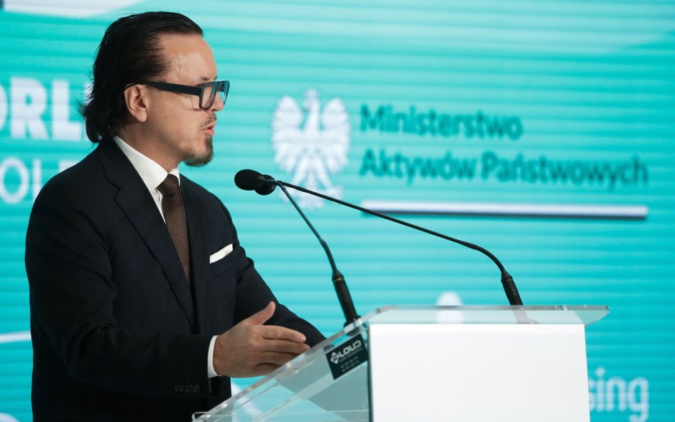 Minister aktywów państwowych Wojciech Balczun