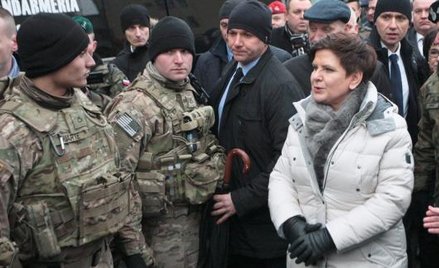 W Żaganiu powitano żołnierzy US Army