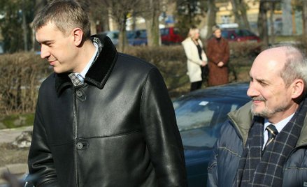 Roman Giertych i Antoni Macierewicz w 2005 roku