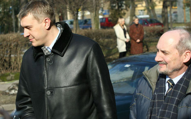 Roman Giertych i Antoni Macierewicz w 2005 roku