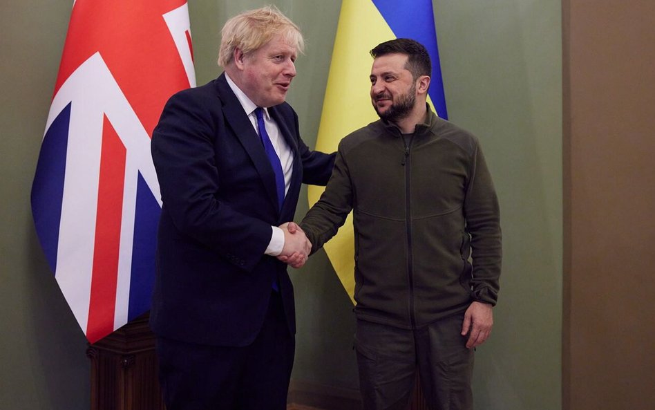 Wielka Brytania zaoferowała pomoc w odbudowie Kijowa
