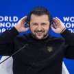 Prezydent Ukrainy Wołodymyr Zełenski, którego w Davos nie było od 2020 roku.
