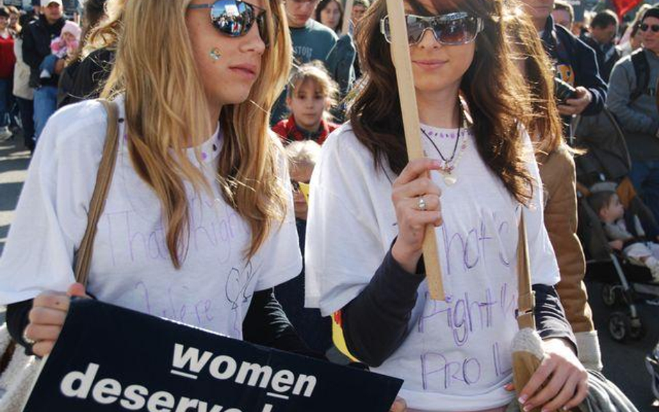 Demonstracja przeciwników aborcji (zdj. Steve Rhodes)