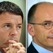 Matteo Renzi i Enrico Letta
