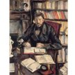 Paul Cézanne, Gustave Geffroy, 1895–1896, olej na płótnie