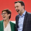 Nowa przewodnicząca CDU Annegret Kramp-Karrenbauer i nowo wybrany sekretarz generalny ugrupowania Pa