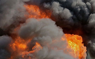 Wielki pożar wysokościowca w Zjednoczonych Emiratach Arabskich