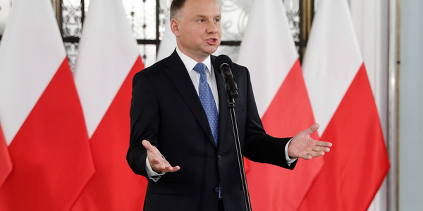 Prezydent Andrzej Duda stawia warunek w sprawie wyborów