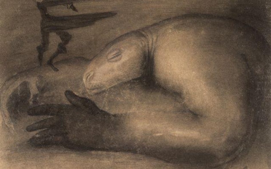 Alfred Kubin „Żałosne zadowolenie”, ok. 1902 – 1903