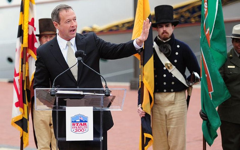 Gubernator Maryland Martin O'Malley, zdjęcie z 2011 r. (Fot. US Navy)