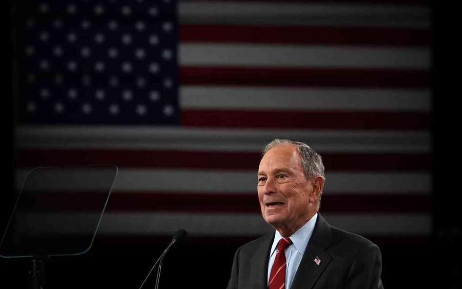 Michael Bloomberg z reklamą wspierającą impeachment Trumpa