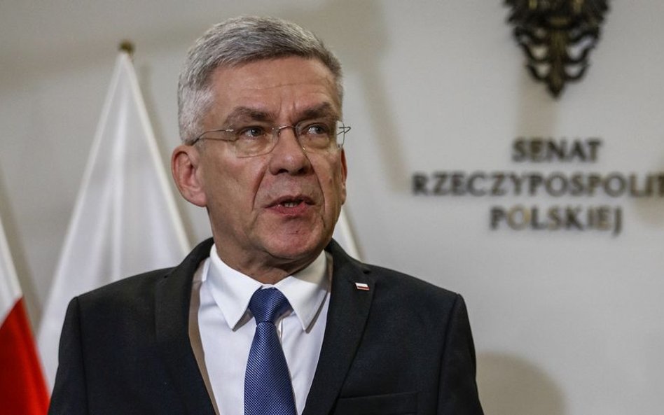 Stanisław Karczewski: Protest niepełnosprawnych inspirowany politycznie