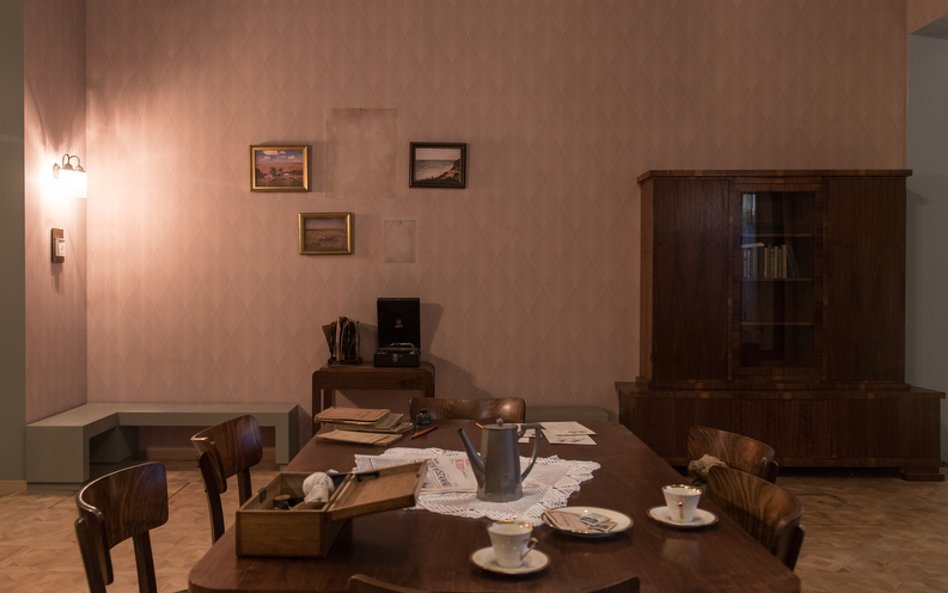 Zmienione mieszkanie warszawskiej rodziny,15 marca 1943 r.