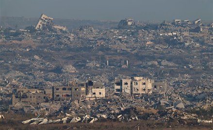 Wojsko Izraela zamieniło Strefę Gazy w ruinę