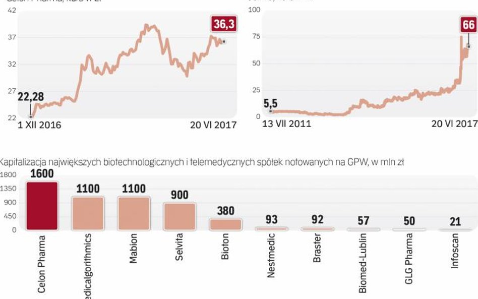 Biotechnologiczne spółki cieszą się dużym zainteresowaniem inwestorów