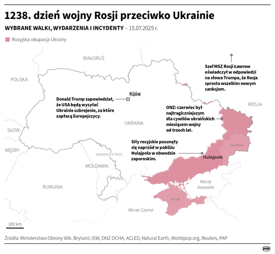 1238. dzień wojny Rosji przeciwko Ukrainie