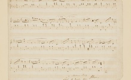 Autograf walca f-moll kupiony w czerwcu 2012 r. w Berlinie