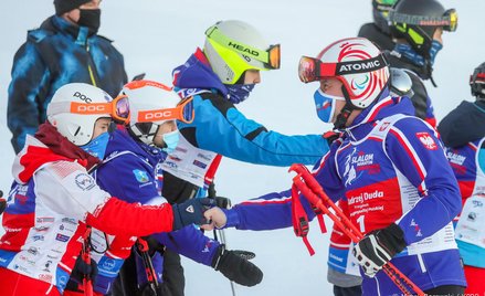 Prezydent Duda wrócił na stok. "Mówię wszystkim, ozdrowiałem"