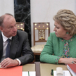 Nikołaj Patruszew i Walentyna Matwijenko