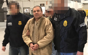Chwila ekstradycji Guzmana do USA, styczeń 2017