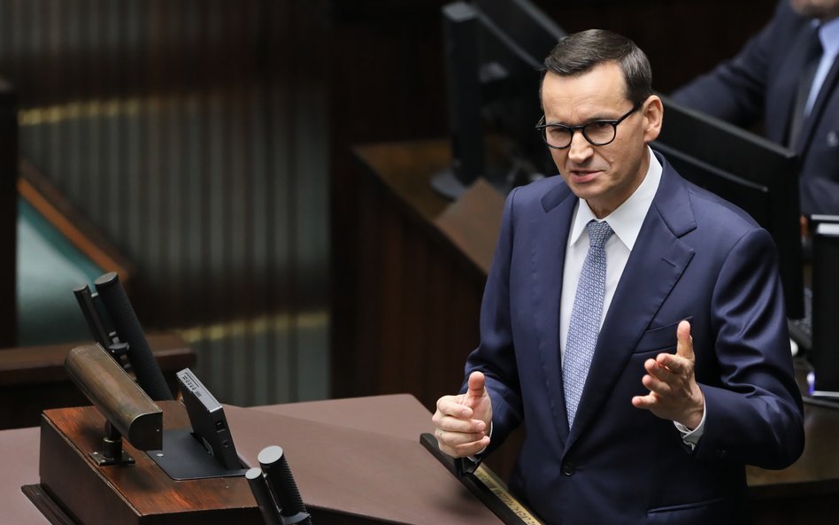 Premier Mateusz Morawiecki