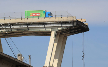 Eksperci wzywają do natychmiastowego wyburzenia pozostałości mostu w Genui