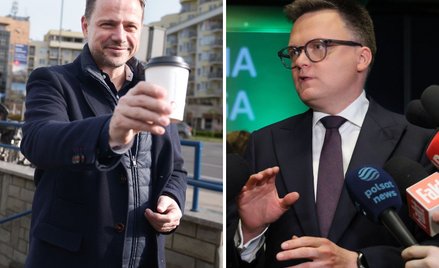 Rafał Trzaskowski i Szymon Hołownia