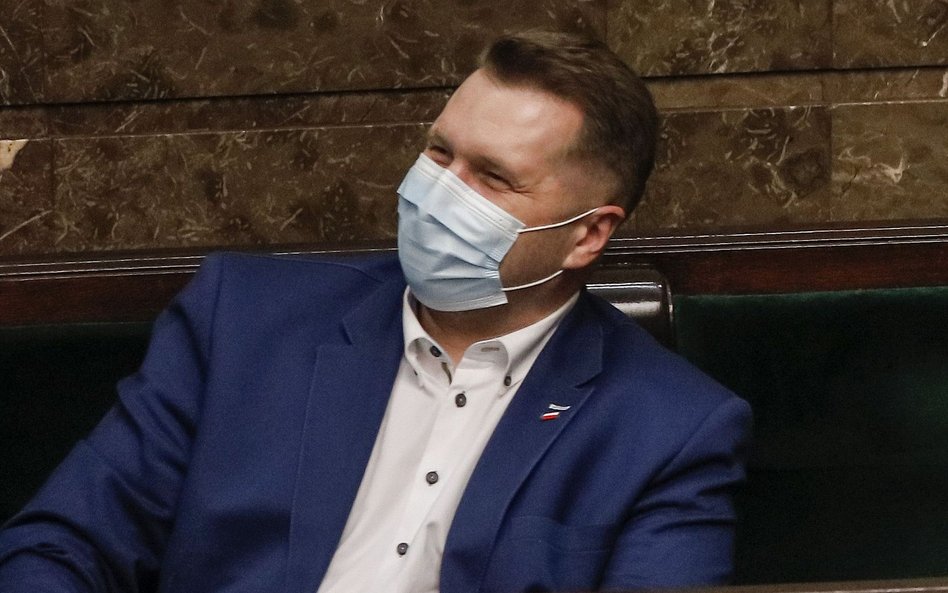 Minister edukacji i nauki Przemysław Czarnek