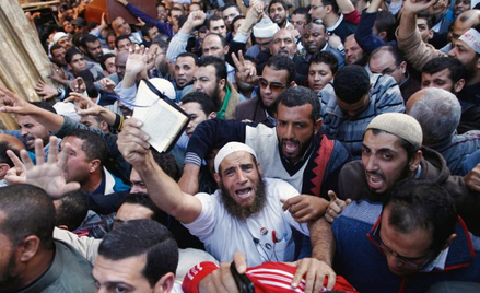 W 2011 r. Bractwo Muzułmanskie przejęło władzę w Egipcie. Na zdjęciu manifestacja poparcia dla prezy