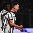 Arkadiusz Milik cieszy się z gola dla Juventusu