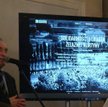 Prof. Henryk Samsonowicz podczas inauguracji w Warszawie nowych wystaw Google i MHP Fot. Monika Kuc