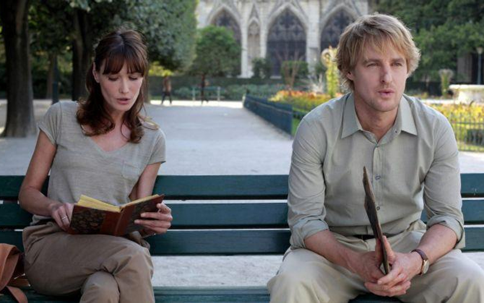 Pierwsza dama Francji Carla Bruni i hollywoodzki aktor Owen Wilson w nowym filmie Woody'ego Allena