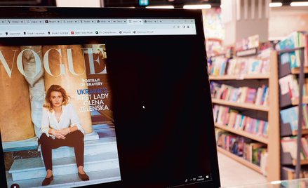 Ołena Zełenska w „Vogue”. Wywiad i walka
