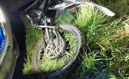 Uciekał przed policją elektrycznym motocyklem. Kierowca miał zaledwie 13 lat