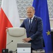 Premier Donald Tusk na posiedzeniu rządu w KPRM w Warszawie