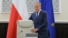 Premier Donald Tusk na posiedzeniu rządu w KPRM w Warszawie