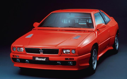 Maserati Shamal zaprojektował sam Marcello Gandini, ten sam, który zasłynął obłędnym Lamborghini Cou