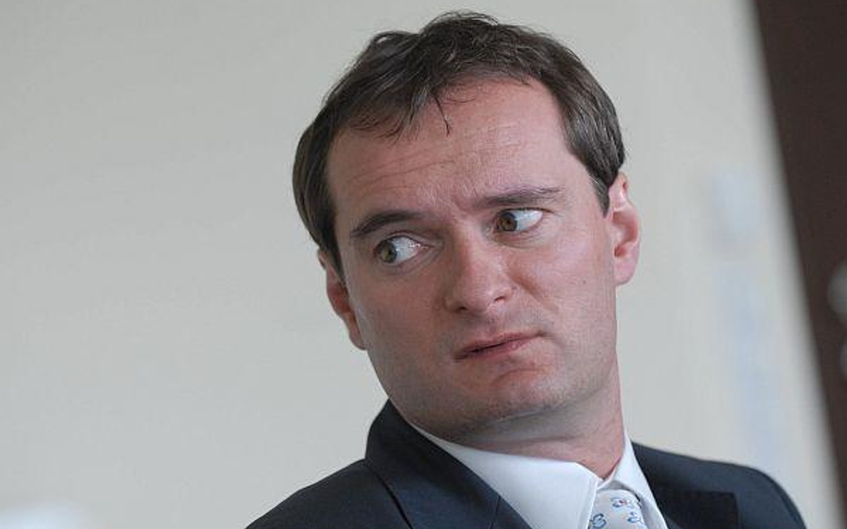 Grzegorz Leszczyński, prezes DM IDMSA (na zdjęciu), nie chce powiedzieć, czym zawinił Bowim, którego