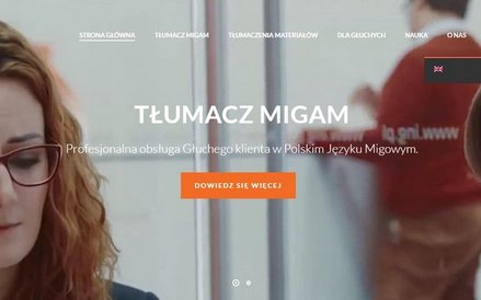 Migam to niezbędnik każdego głuchego. Opracowany przez Polaków system umożliwia bowiem tłumaczenie n