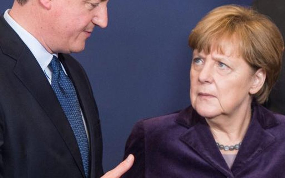 Do europejskiego korpusu granicznego Angela Merkel przekonywała Davida Camerona