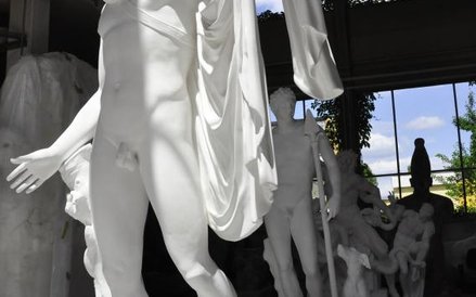 Apollo Belwederski w pracowni w Berlinie