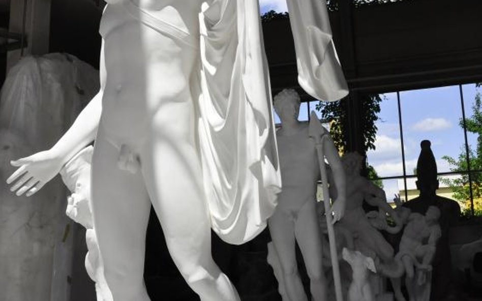 Apollo Belwederski w pracowni w Berlinie