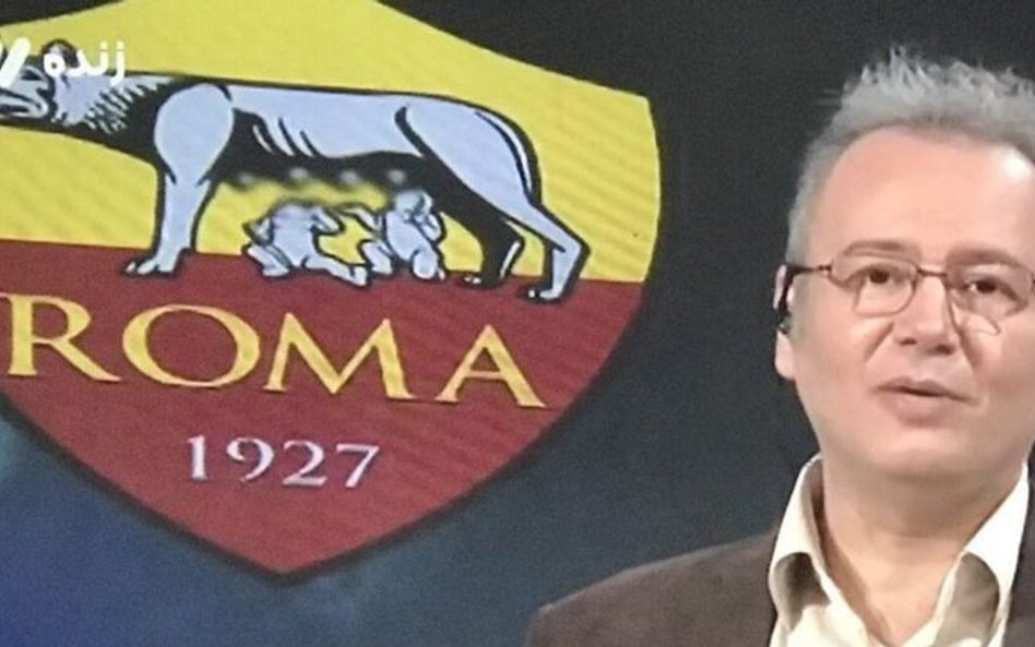 Irańska telewizja ocenzurowała herb AS Romy