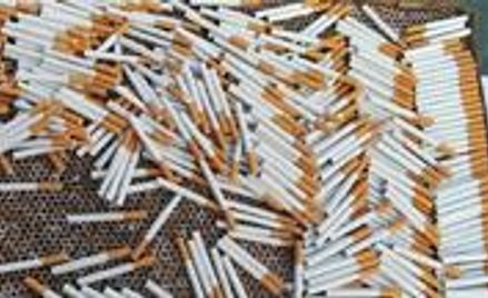 Nalot na lewą fabrykę papierosów